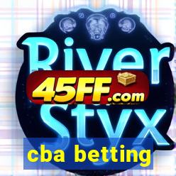 cba betting